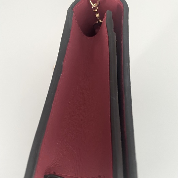 Gucci Blooming Blue Fold Over Wallet /Chain - Picture 4 of 9